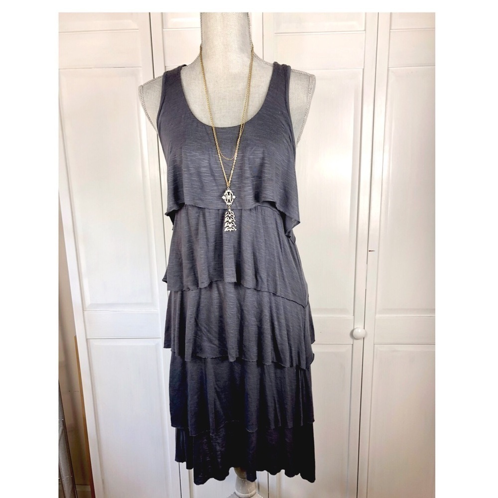 TAMMY MARS BODYCON TIERED DRESS